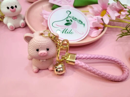Móc khóa len cute thủ công – Điểm nhấn dễ thương cho túi xách!